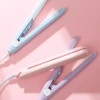 Mini portable women's hair straightening and curling irons, dual-purpose curling irons, air bangs straightening irons, small straightening irons Specification image